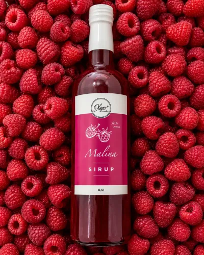 Malinový sirup