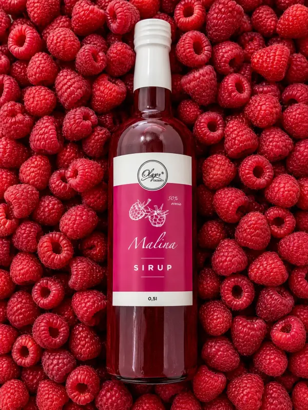 Malinový sirup