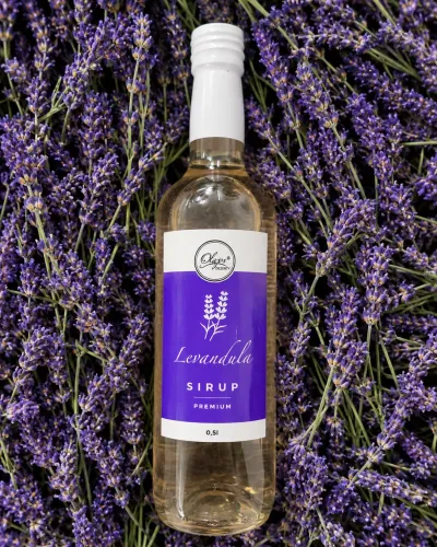 Levanduľový sirup