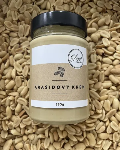 Arašidové maslo s bielou čokoládou