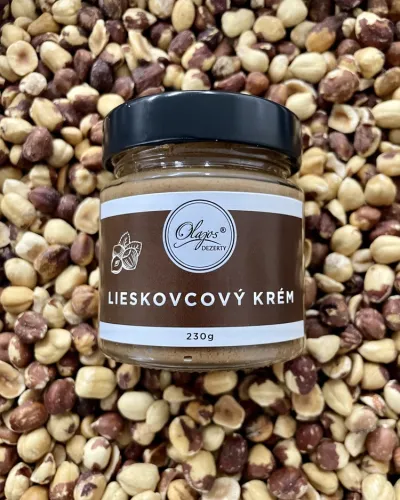 Lieskovoorieškové maslo s mliečnou čokoládou